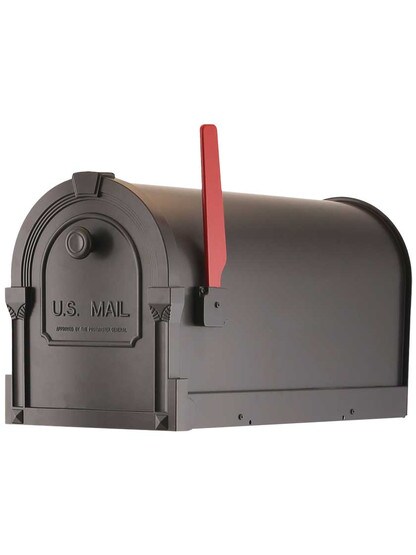 Savannah Curbside Mailbox in Oil-Rubbed Bronze.